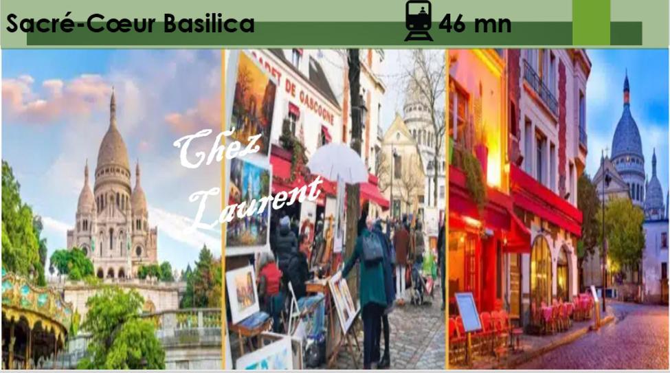 8 Personnes - 4 Rooms - 2 Salle De Bain - Metro 7 & 14 - Porte Italie - Private Car Park- Wifi Le Kremlin-Bicêtre Εξωτερικό φωτογραφία